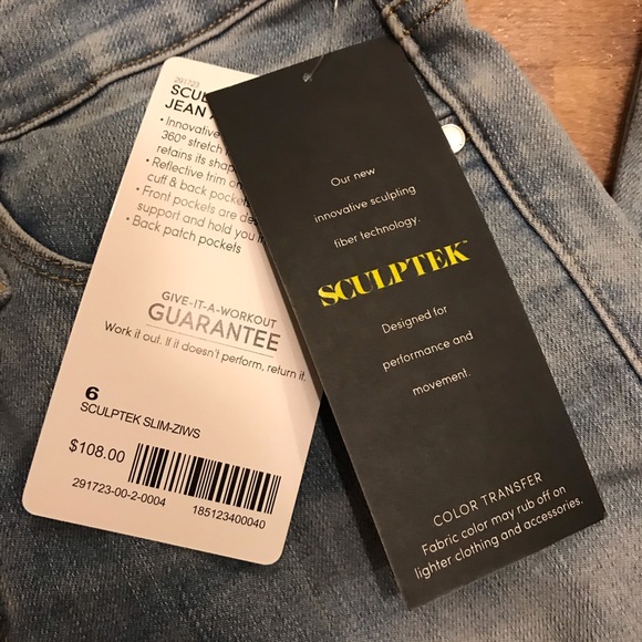 Athleta | Sculptek Slim Straight Jean Agate Wash - Picture 7 of 9